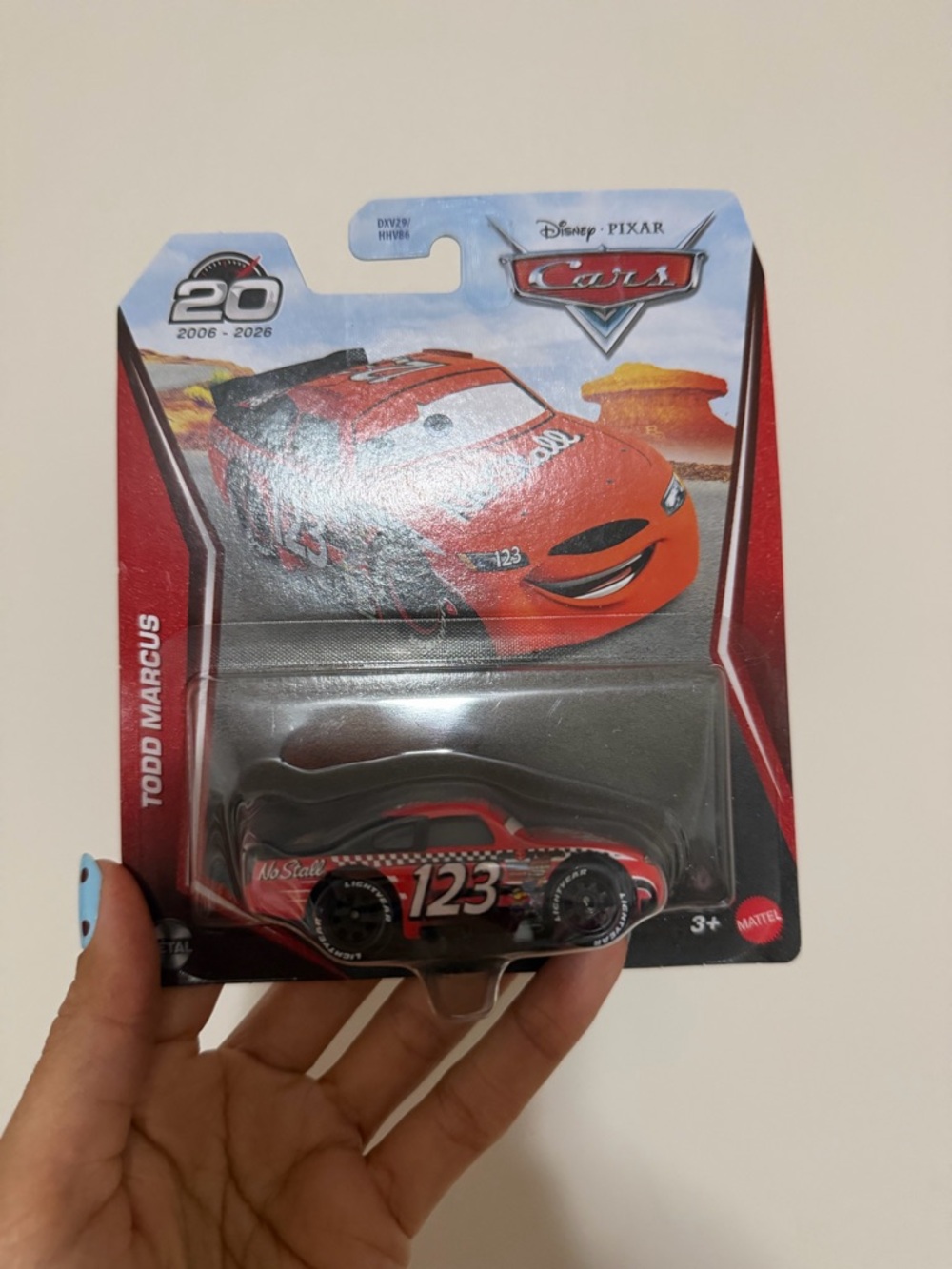 Disney Todd Marcus Die-Cast Racing Car - Red and Black